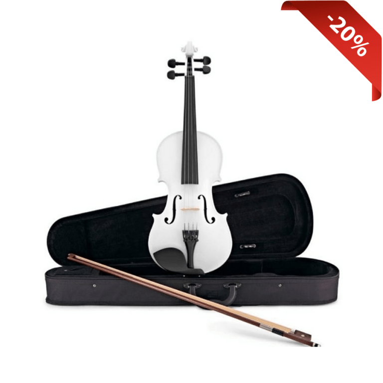 Vioara alb + Geanta ,Arcus ,Sacaz, Marime 4/4